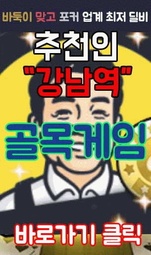 바둑이 골목게임